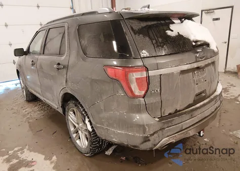 2017 Ford Explorer Xlt from USA, damaged, VIN 1FM5K7D80HGA21423